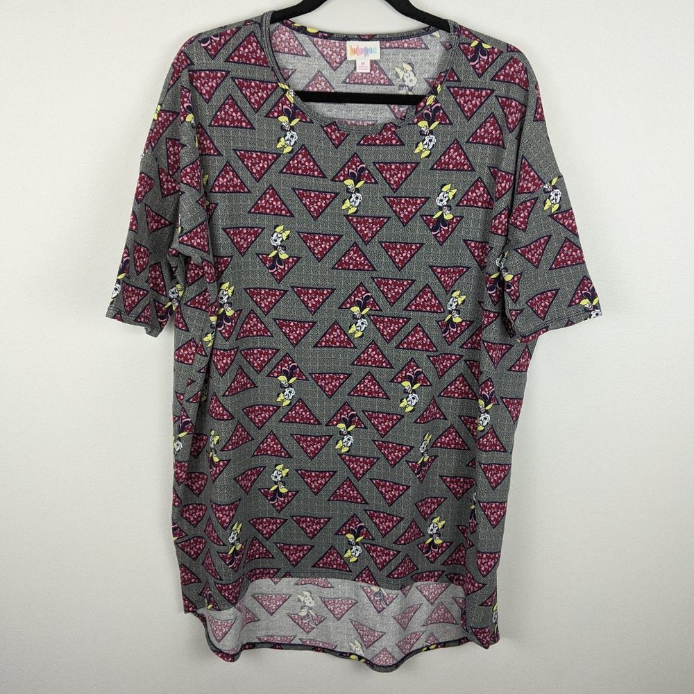 LuLaRoe Minnie Mouse Disney Tunic Short Sleeve Tee